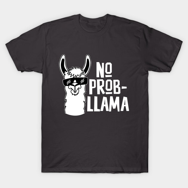 No Prob Llama T-Shirt by DetourShirts